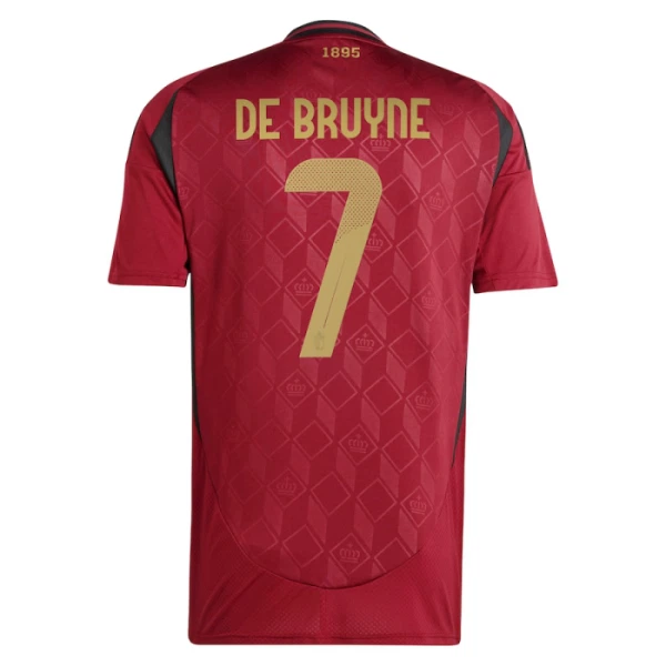 Camiseta Bélgica Kevin De Bruyne 7 Local Euro 2024