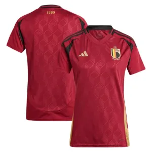 Camiseta Bélgica Local Euro 2024 Mujer