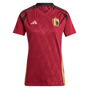 Camiseta Bélgica Local Euro 2024 Mujer