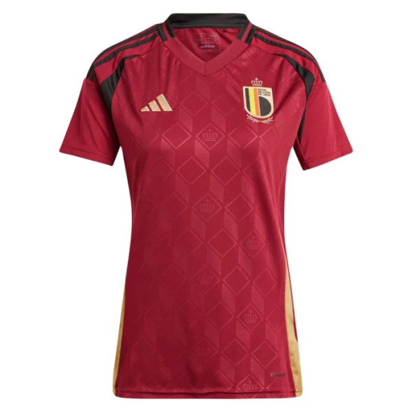 Camiseta Bélgica Local Euro 2024 Mujer