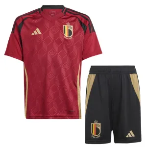 Conjunto Bélgica Local Euro 2024 Niño