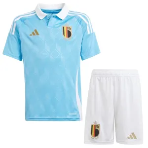 Conjunto Bélgica Visitante Euro 2024 Niño
