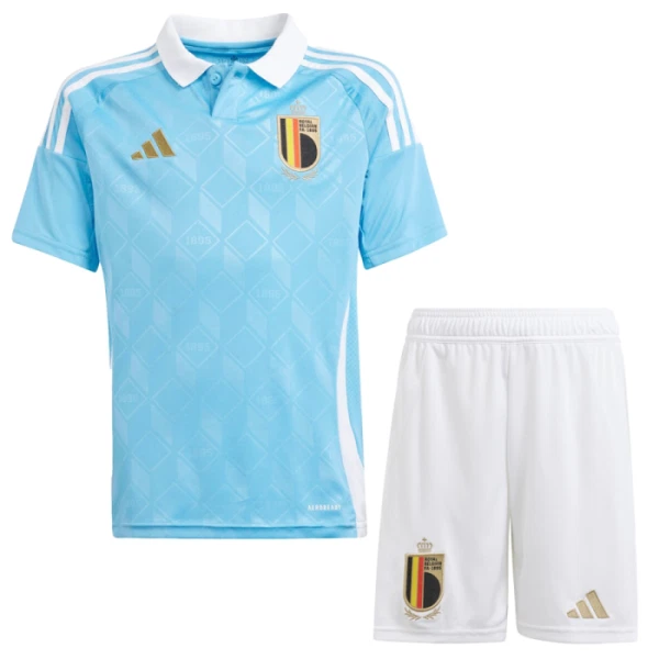 Conjunto Bélgica Visitante Euro 2024 Niño