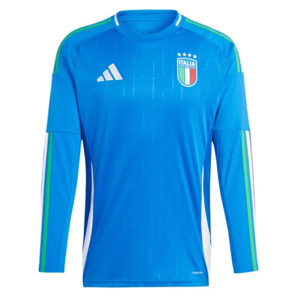 Camiseta Italia Local Euro 2024 Manga Larga