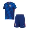 Conjunto Croacia Visitante Euro 2024 Niño