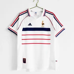 Camiseta Francia Visitante 1998 Retro