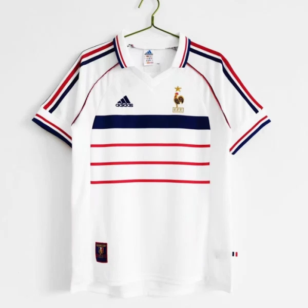 Camiseta Francia Visitante 1998 Retro