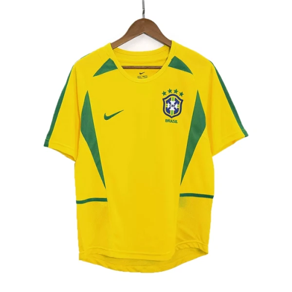 Camiseta Brasil 2002-2003 Local Retro Camiseta Brasil 2002-2003 Local Retro