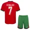 Conjunto Portugal Cristiano Ronaldo 7 Local Euro 2024 Niño