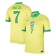 Camiseta Brasil Vinicius Junior 7 Local 2024