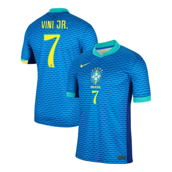 Camiseta Brasil Vinicius Junior 7 Visitante 2024