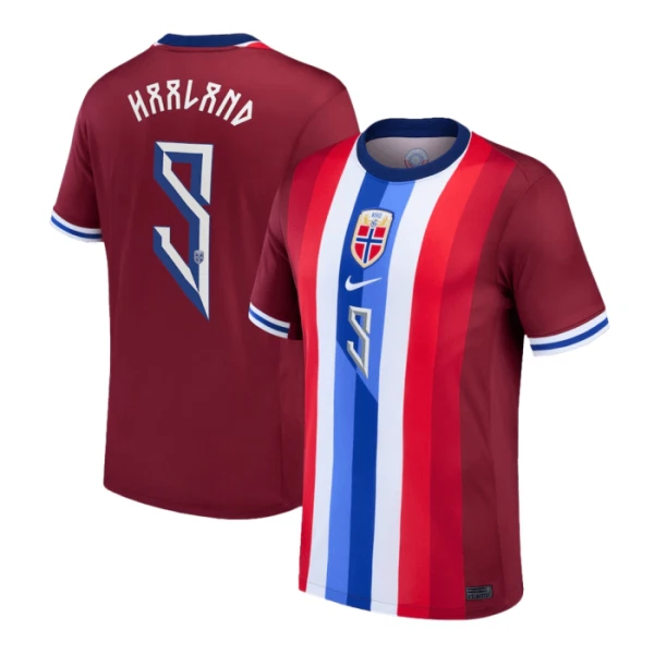 Camiseta Noruega Erling Haaland 9 Local 2024