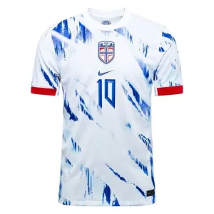 Camiseta Noruega Martin Ødegaard 10 Visitante 2024