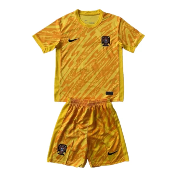Conjunto Portugal Portero Euro 2024 Niño Amarillo