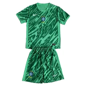 Conjunto Brasil Portero 2024 Niño Verde