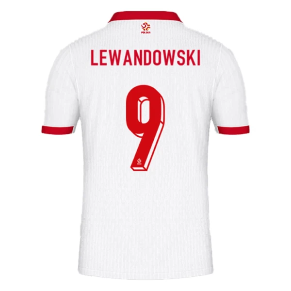 Camiseta Polonia Robert Lewandowski 9 Local Euro 2024 Camiseta Polonia Robert Lewandowski 9 Local Euro 2024