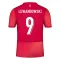 Camiseta Polonia Robert Lewandowski 9 Visitante Euro 2024