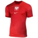 Camiseta Polonia Robert Lewandowski 9 Visitante Euro 2024