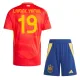 Conjunto España Lamine Yamal 19 Local Euro 2024 Niño Conjunto España Lamine Yamal 19 Local Euro 2024 Niño