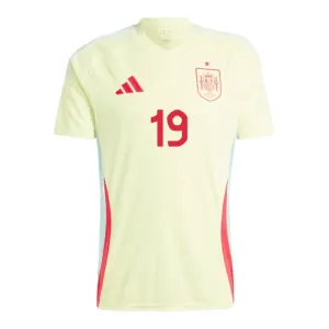 Conjunto España Lamine Yamal 19 Visitante Euro 2024 Niño