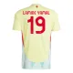 Conjunto España Lamine Yamal 19 Visitante Euro 2024 Niño