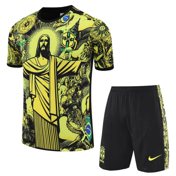 Conjunto Brasil 2024 Niño Amarillo Edición Especial