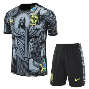 Conjunto Brasil 2024 Niño Negro Edición Especial