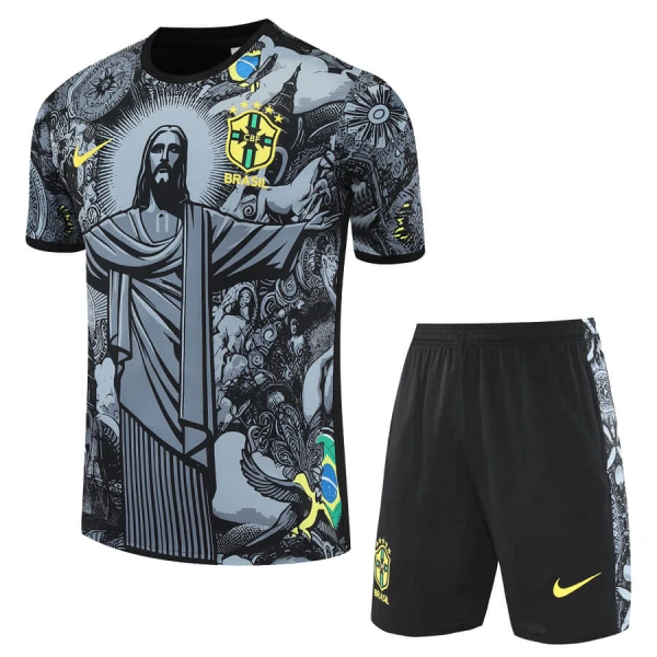Conjunto Brasil 2024 Niño Negro Edición Especial