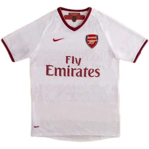 Camiseta Arsenal 2007-08 Visitante Retro