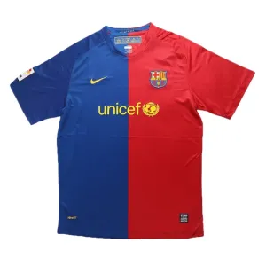 Camiseta Barcelona 2008-09 Local Retro