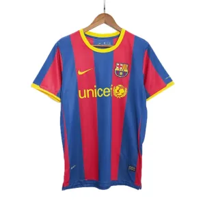 Camiseta Barcelona 2010-11 Local Retro