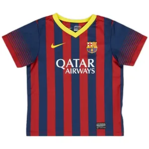 Camiseta Barcelona 2013-14 Local Retro