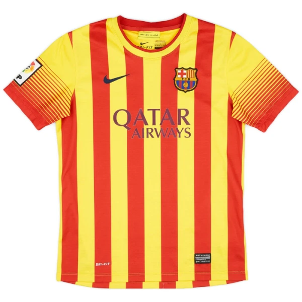Camiseta Barcelona 2013-14 Visitante Retro