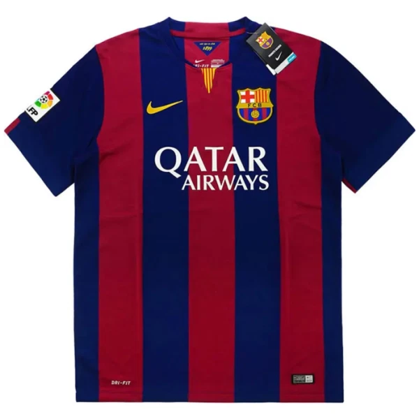 Camiseta Barcelona 2014-15 Local Retro