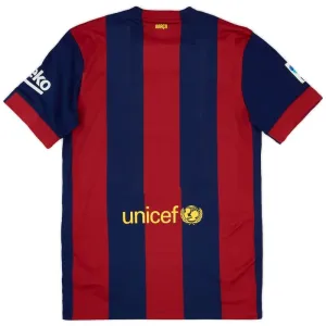 Camiseta Barcelona 2014-15 Local Retro