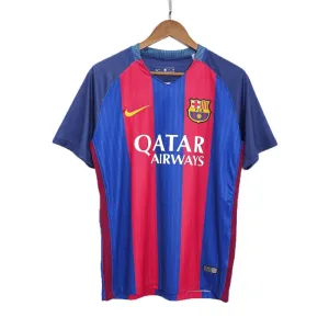 Camiseta Barcelona 2016-17 Local Retro
