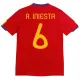 Camiseta España A. Iniesta 6 2010 Local Retro