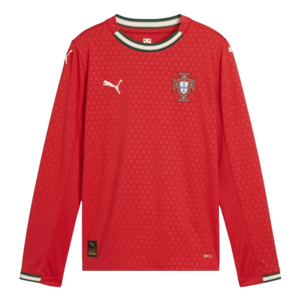 Camiseta Portugal Local 2025 Manga Larga