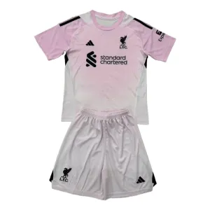 Conjunto Liverpool Portero 2025/2026 Niño Rosa