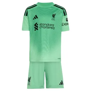 Conjunto Liverpool Portero 2025/2026 Niño Verde