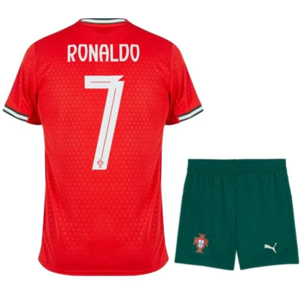 Conjunto Portugal Cristiano Ronaldo 7 Local 2025 Niño