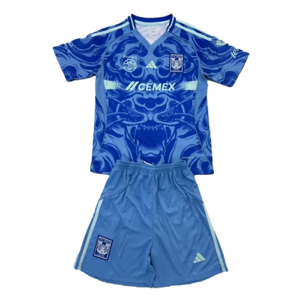 Conjunto Tigres UANL Visitante 2025/2026 Niño Conjunto Tigres UANL Visitante 2025/2026 Niño
