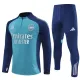 Conjunto de Sudadera 1/4 Zip Arsenal 2025/2026 Azul