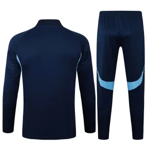 Conjunto de Sudadera 1/4 Zip Arsenal 2025/2026 Azul marino