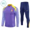 Conjunto de Sudadera 1/4 Zip Atlético Madrid 2025/2026 Niño Morado