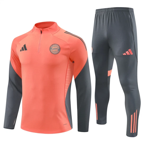 Conjunto de Sudadera 1/4 Zip FC Bayern Múnich 2025/2026 Naranja