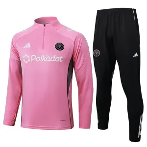 Conjunto de Sudadera 1/4 Zip Inter Miami CF 2025/2026 Rosa