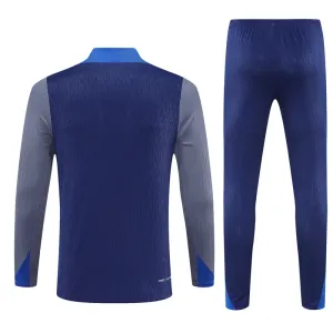 Conjunto de Sudadera 1/4 Zip PSG 2025/2026 Azul marino