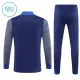 Conjunto de Sudadera 1/4 Zip PSG 2025/2026 Niño Azul marino