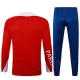 Conjunto de Sudadera 1/4 Zip PSG 2025/2026 Rojo